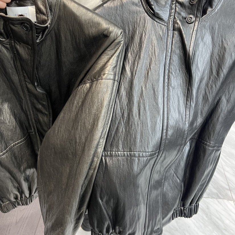 OBJECT東大門㊣直郵女士新品25秋冬熱賣時尚真品皮衣復古皮革OBJECT皮衣