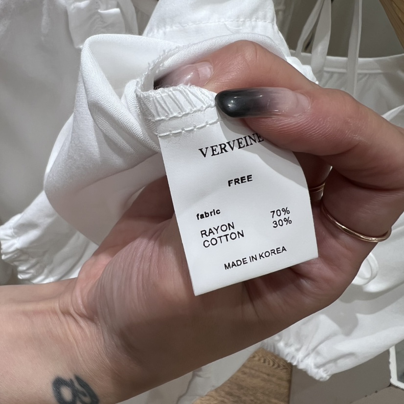 VERVEINE韓國直郵㊣女士新品25秋冬人氣時尚襯衫蕾絲衫蕾絲VERVEINE襯衫/蕾絲衫
