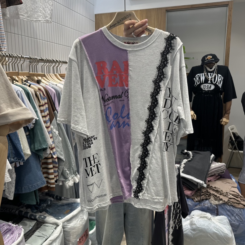 MARI CO東大門㊣直郵女士新品25秋冬熱賣推薦人氣時尚真品T恤MARI COT恤圖色3
