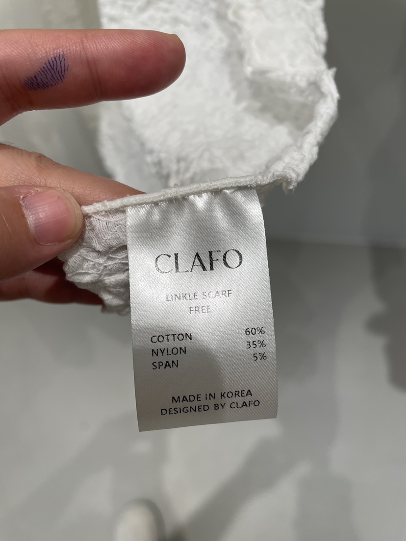 CLAFO韓國直郵㊣女士新款推薦真品休閑人氣熱賣時尚圍巾披肩CLAFO圍巾/披肩