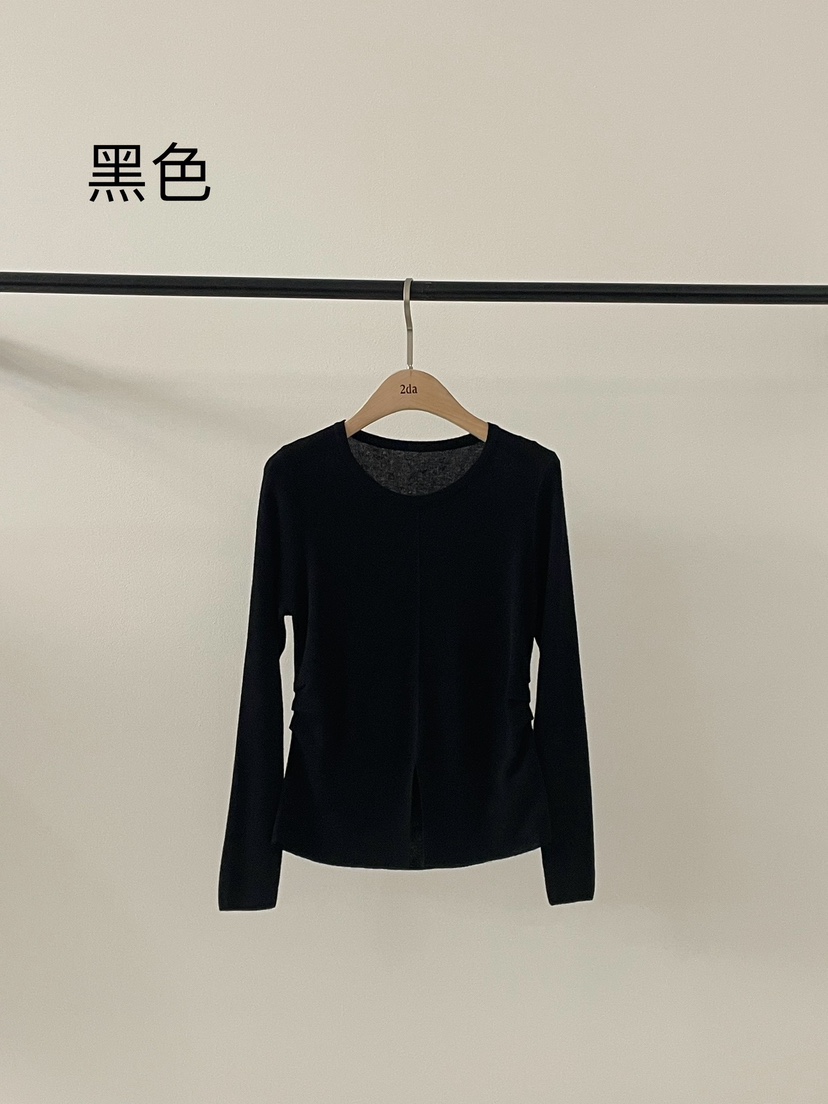 2DA/DARIMI-P東大門㊣實拍女士新品25秋冬熱賣人氣長袖T恤2DA/DARIMI-P長袖T恤圖色4