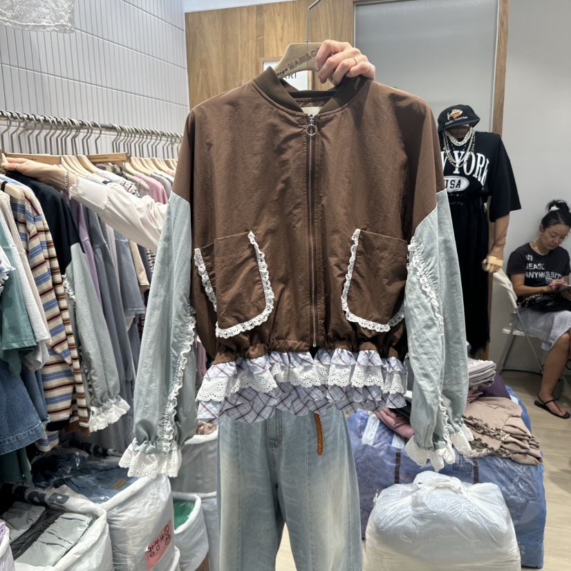 MARI CO韓國直郵㊣女士新款時尚休閑真品人氣職業推薦夾克MARI CO夾克圖色1