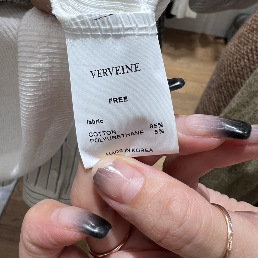VERVEINE東大門㊣代購女裝新款推薦時尚真品職業25秋冬休閑T恤VERVEINET恤