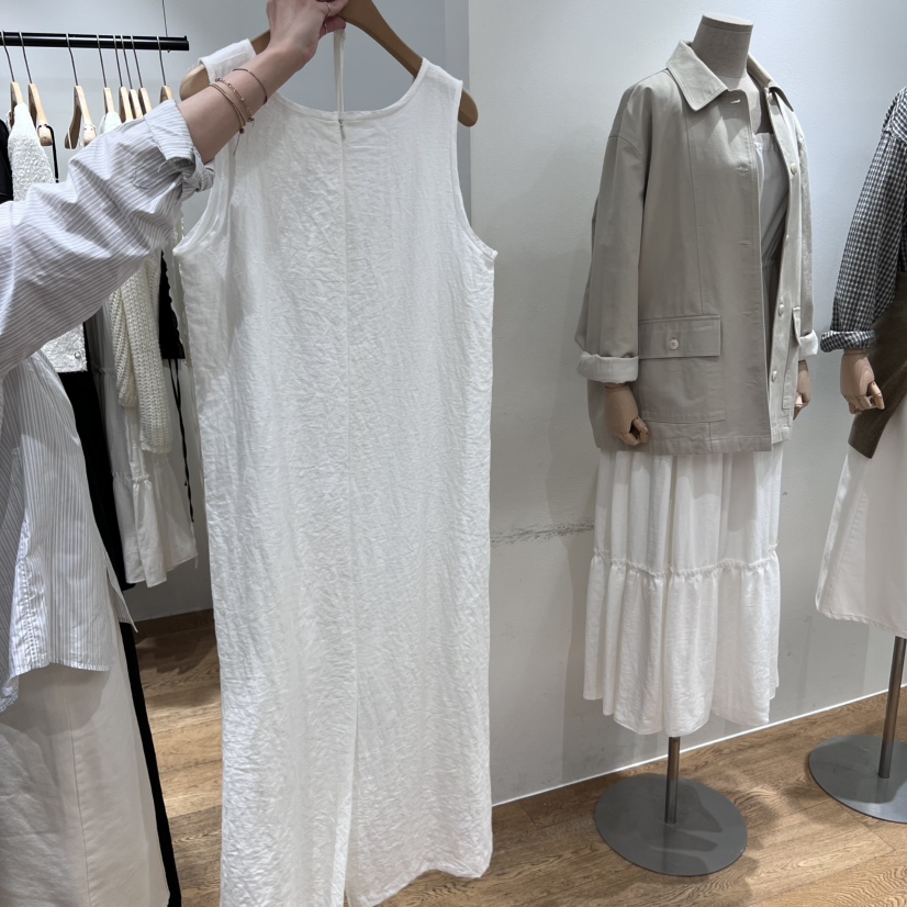 VERVEINE東大門㊣實拍女裝新款真品熱賣休閑時尚連衣裙綁帶VERVEINE連衣裙