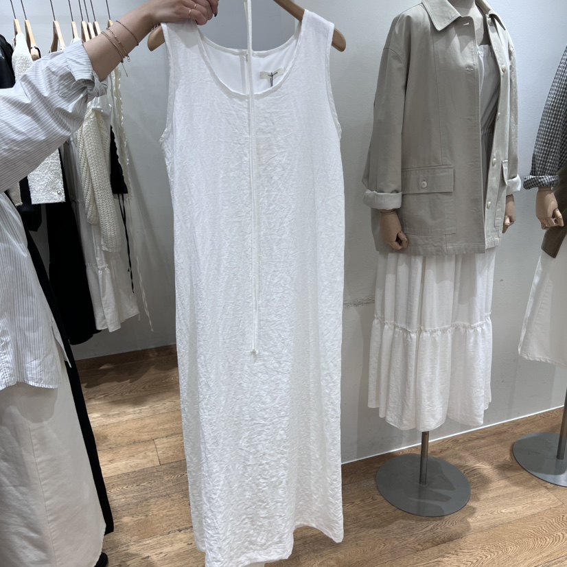 VERVEINE東大門㊣實拍女裝新款真品熱賣休閑時尚連衣裙綁帶VERVEINE連衣裙圖色1