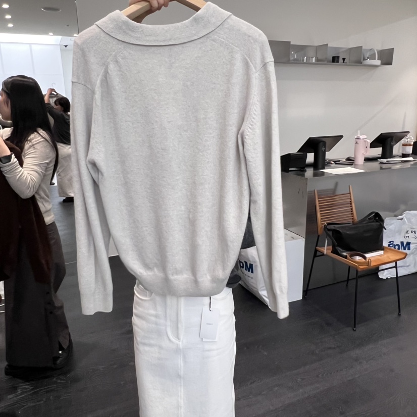 OBJECT東大門㊣實拍女士新品人氣真品熱賣休閑時尚針織衫V領OBJECT針織衫