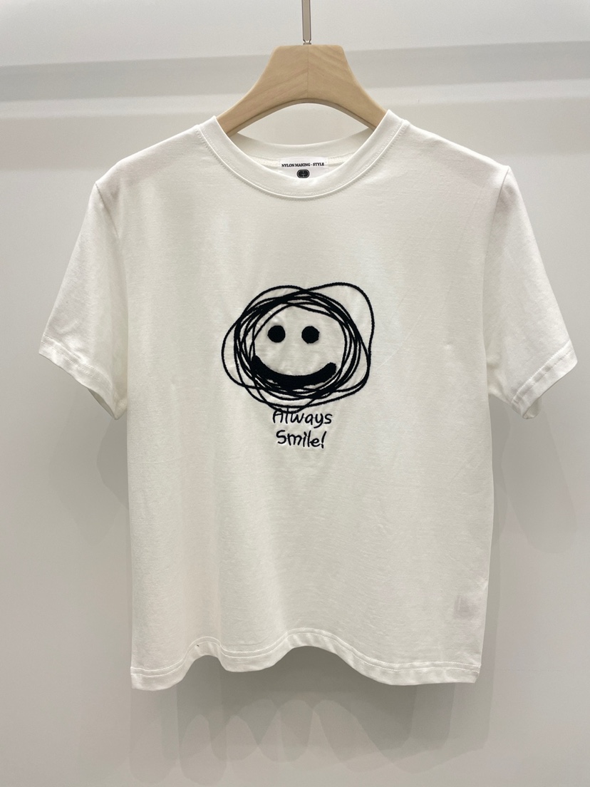 NYLON東大門㊣代購女士新品25秋冬時尚熱賣推薦休閑真品T恤NYLONT恤圖色1