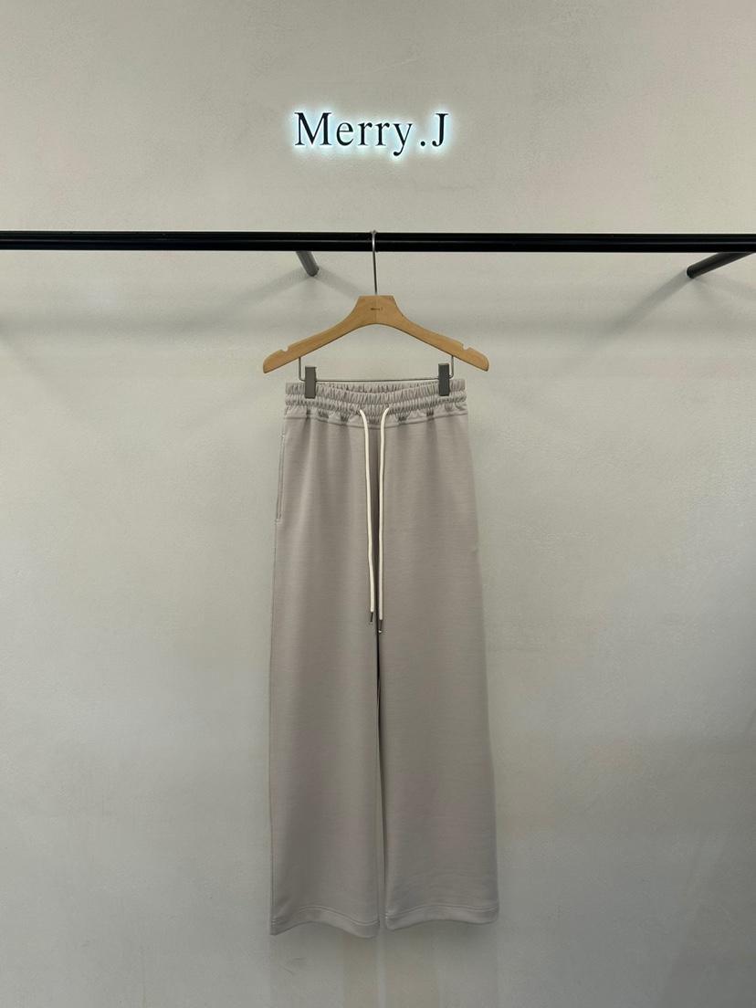 MERRY-J韓國代購㊣女裝新款真品人氣熱賣推薦25秋冬休閑褲MERRY-J休閑褲圖色2