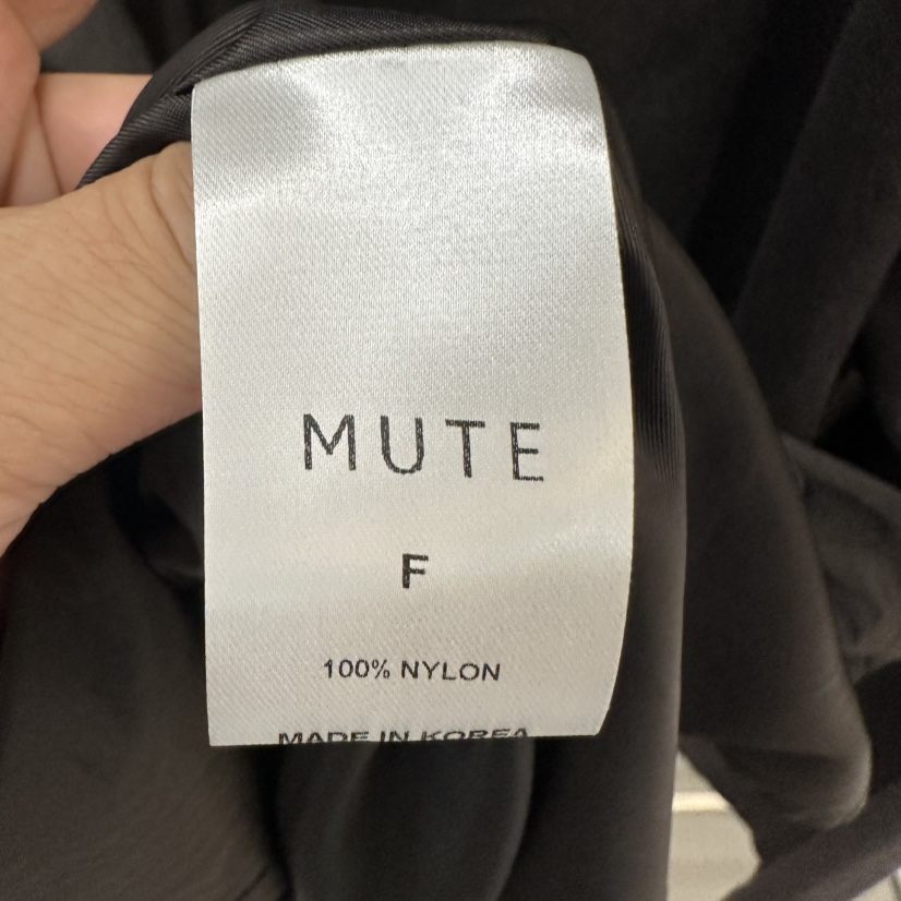 MUTE-P韓國代購㊣女裝新品人氣真品休閑25秋冬推薦長款風衣MUTE長款風衣