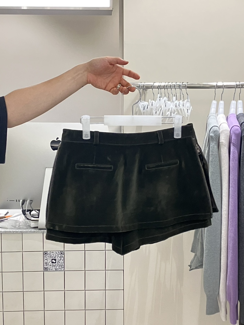 NOFYBE韓國直郵㊣女士新品熱賣時尚職業真品25秋冬裙褲鏤空NOFYBE裙褲
