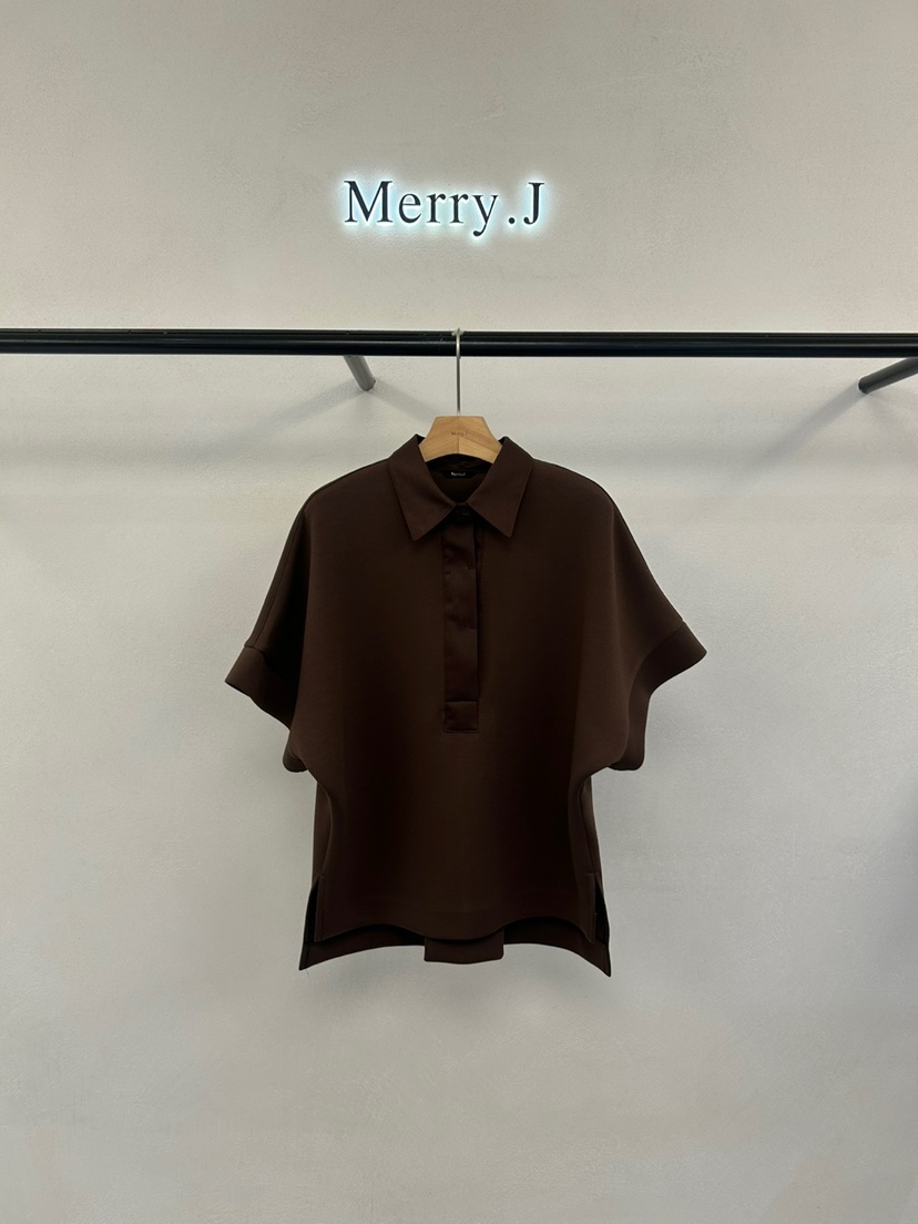 MERRY-J東大門㊣直郵女士新品25秋冬職業休閑時尚襯衫蕾絲衫MERRY-J襯衫/蕾絲衫圖色1