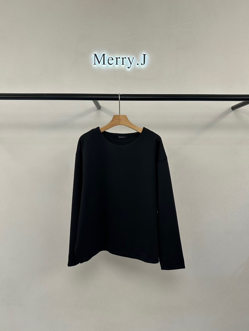 MERRY-J韓國代購㊣女裝新品休閑職業時尚25秋冬人氣長袖T恤MERRY-J長袖T恤圖色3