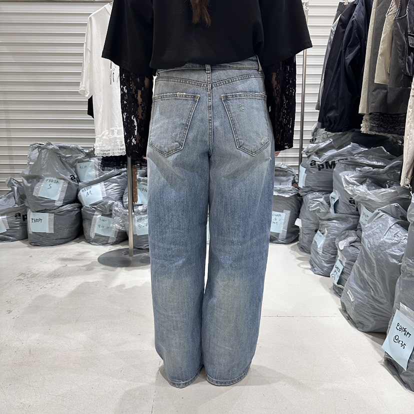 BRICKLANE東大門㊣代購女裝新品人氣真品25秋冬推薦時尚牛仔褲BRICKLANE牛仔褲