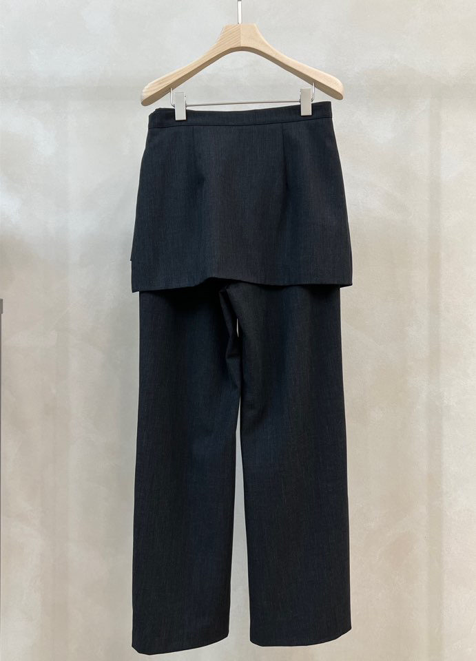 LAKE-A東大門㊣實拍女士新品職業推薦25秋冬真品休閑時尚裙褲Lake side裙褲
