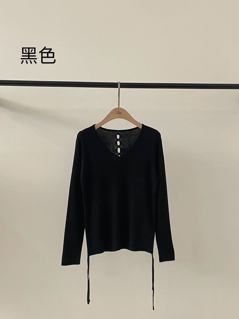 2DA/DARIMI-P韓國代購㊣女裝新品職業推薦25秋冬人氣長袖T恤2DA/DARIMI-P長袖T恤圖色4