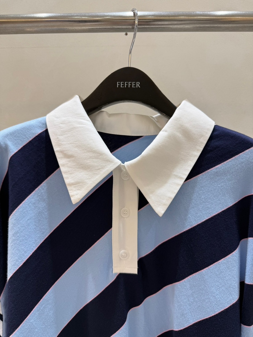 FEFFER東大門㊣代購女士新品推薦熱賣時尚25秋冬職業長袖T恤FEFFER長袖T恤