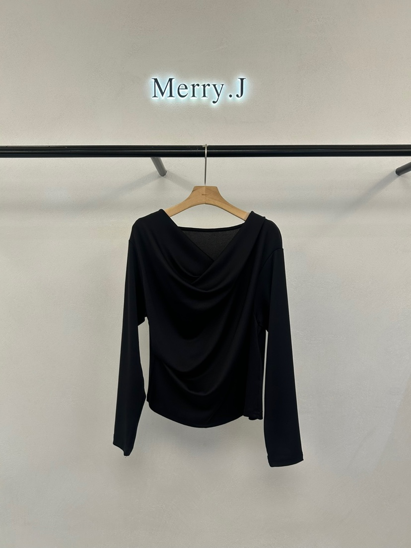 MERRY-J東大門㊣直郵女裝新品推薦時尚人氣真品襯衫蕾絲衫MERRY-J襯衫/蕾絲衫圖色2