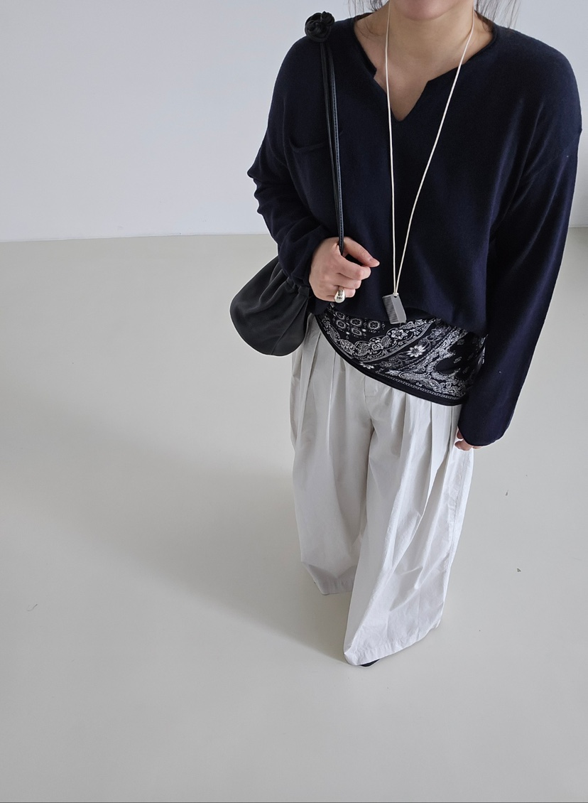 J SHOP韓國直郵㊣女裝新款真品熱賣推薦職業休閑長袖T恤口袋J_SHOP長袖T恤