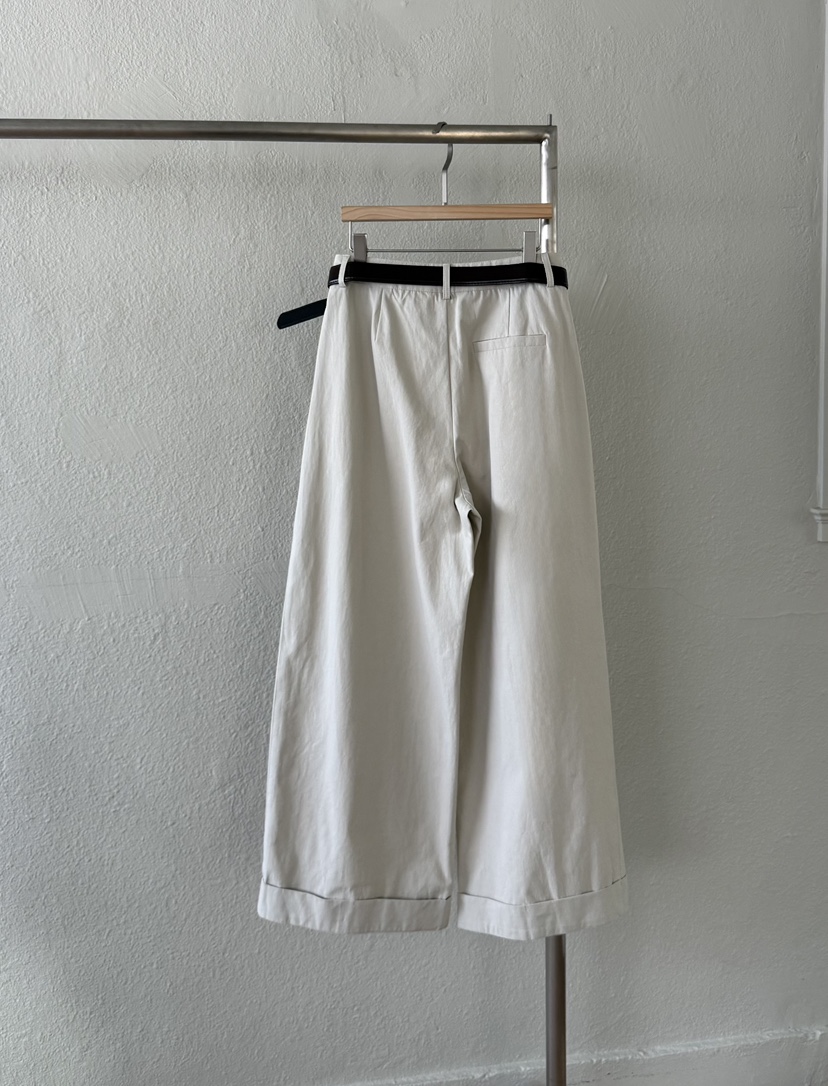 TWENTY FOUR SEVEN24-7東大門㊣代購女士新品職業休閑褲含腰帶TEWNTY FOUR SEVEN24-7休閑褲