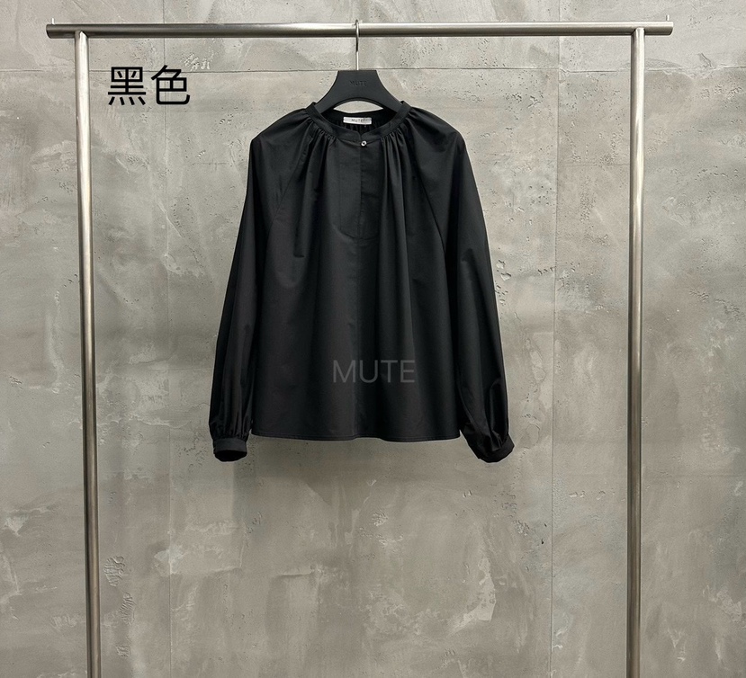 MUTE-P韓國直郵㊣女士新款職業時尚25秋冬推薦熱賣襯衫蕾絲衫MUTE襯衫/蕾絲衫圖色5