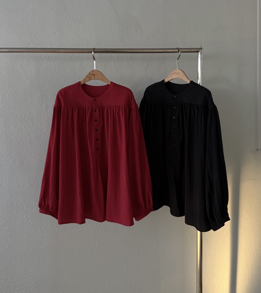 TWENTY FOUR SEVEN24-7韓國代購㊣女裝新品推薦襯衫蕾絲衫TEWNTY FOUR SEVEN24-7襯衫/蕾絲衫