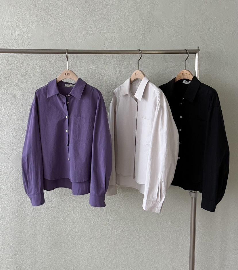 TWENTY FOUR SEVEN24-7東大門㊣直郵女裝新品人氣襯衫蕾絲衫TEWNTY FOUR SEVEN24-7襯衫/蕾絲衫
