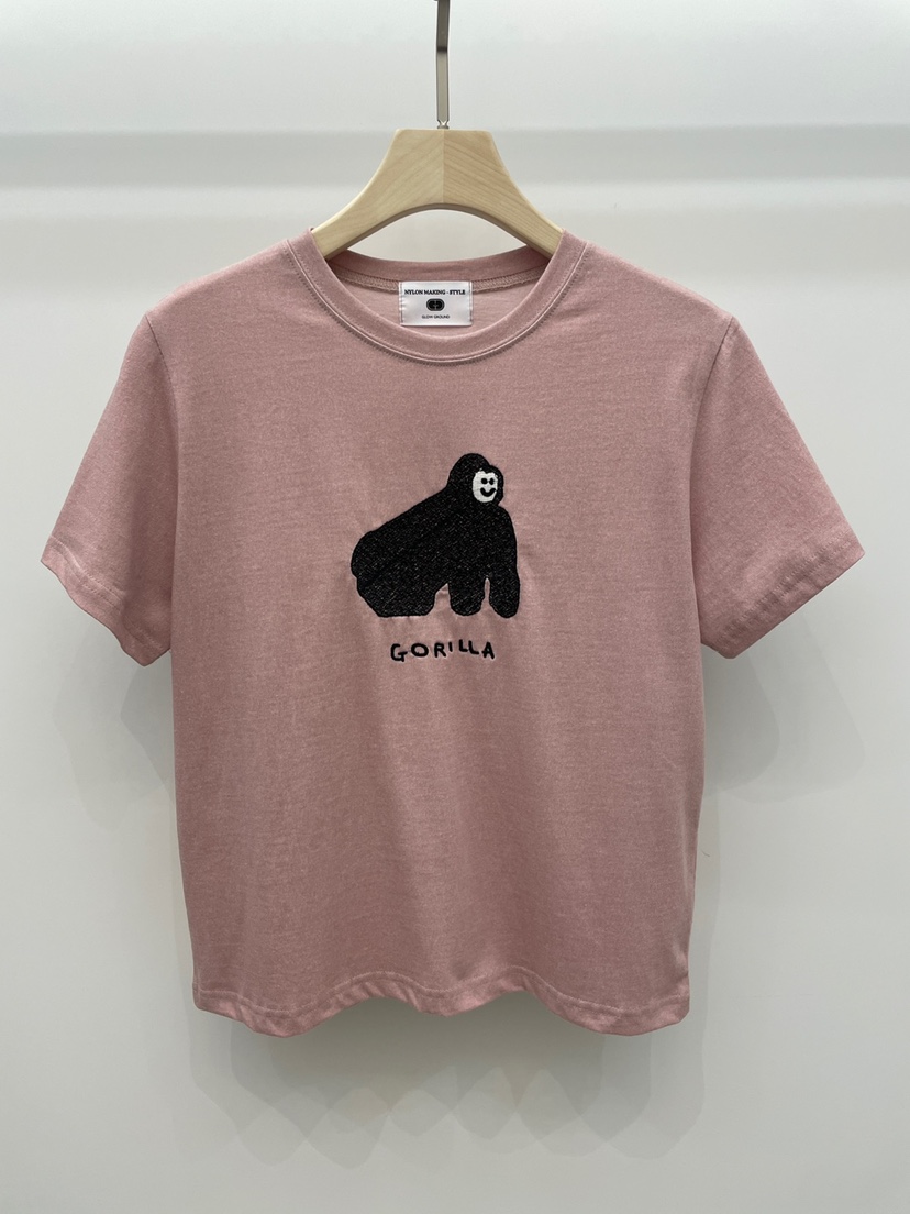 NYLON東大門㊣代購女裝新款人氣真品休閑熱賣25秋冬職業T恤NYLONT恤圖色2