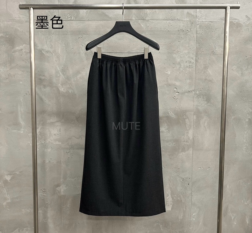 MUTE-P東大門㊣代購女裝新品人氣職業推薦時尚熱賣休閑長裙MUTE長裙圖色1