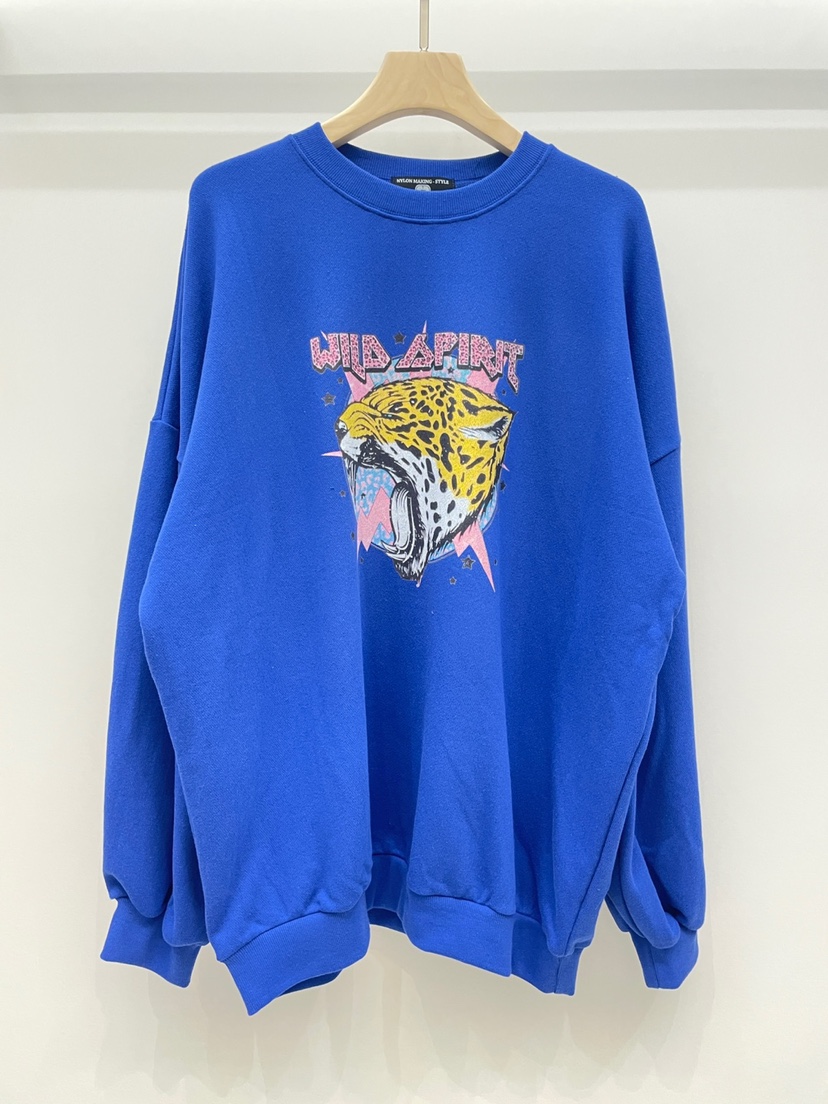 NYLON東大門㊣實拍女裝新品25秋冬時尚真品熱賣休閑人氣衛衣NYLON衛衣圖色2