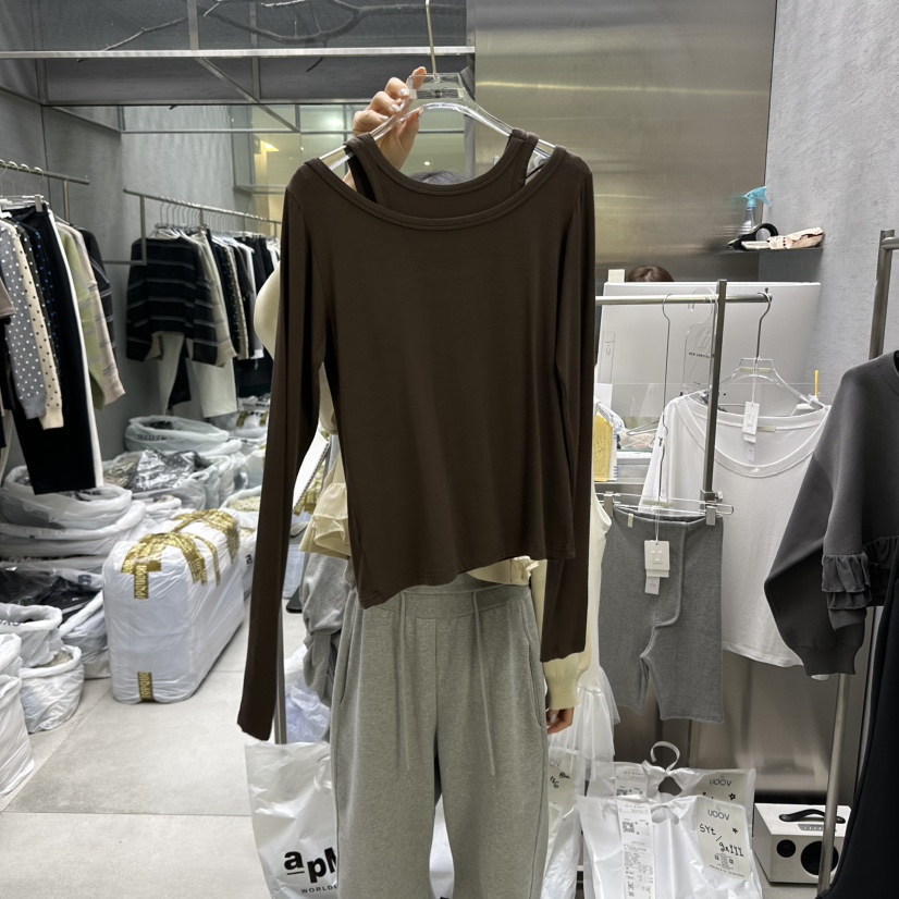 UOOV韓國代購㊣女士新品熱賣職業時尚25秋冬人氣套裝兩件套UOOV套裝