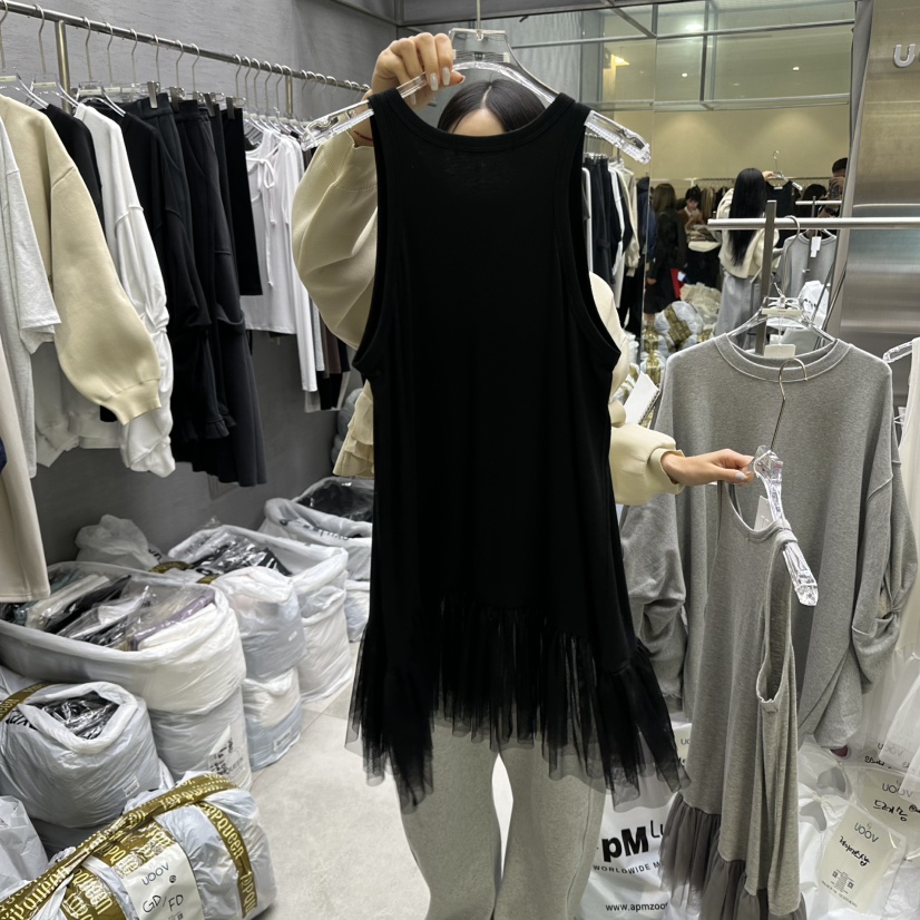 UOOV東大門㊣代購女士新款休閑真品推薦職業熱賣人氣連衣裙UOOV連衣裙