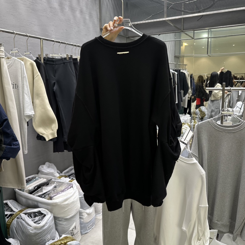 UOOV韓國代購㊣女士新品推薦時尚休閑真品25秋冬人氣熱賣衛衣UOOV衛衣