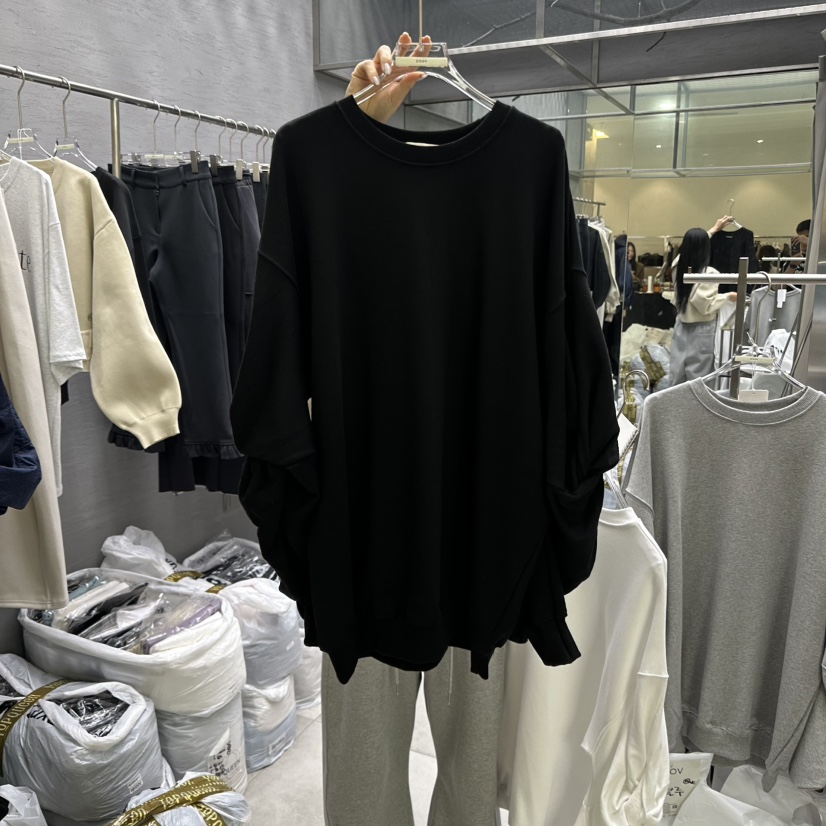 UOOV韓國代購㊣女士新品推薦時尚休閑真品25秋冬人氣熱賣衛衣UOOV衛衣圖色3