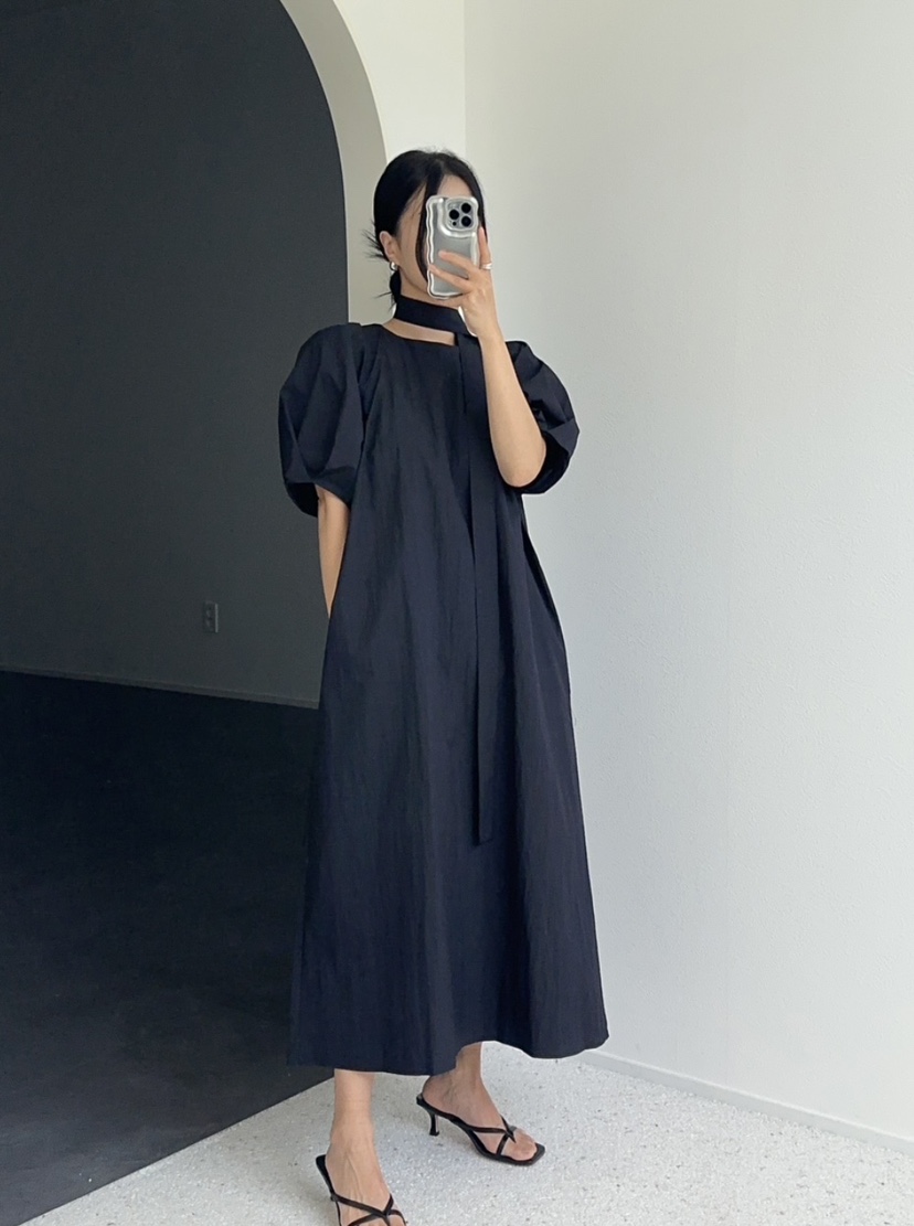 DAMBER韓國代購㊣女裝新款真品人氣熱賣職業推薦連衣裙含腰帶DAMBER連衣裙