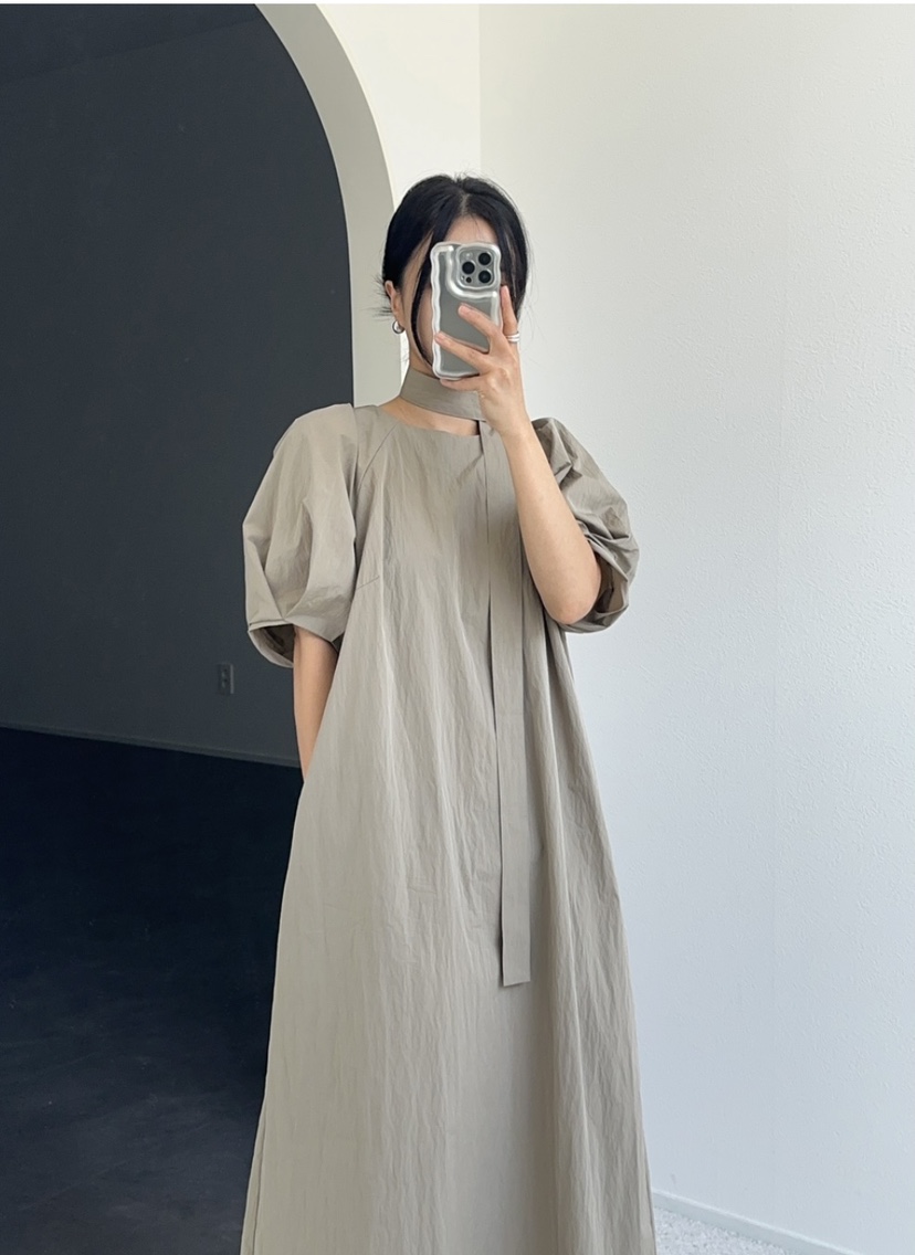 DAMBER韓國代購㊣女裝新款真品人氣熱賣職業推薦連衣裙含腰帶DAMBER連衣裙