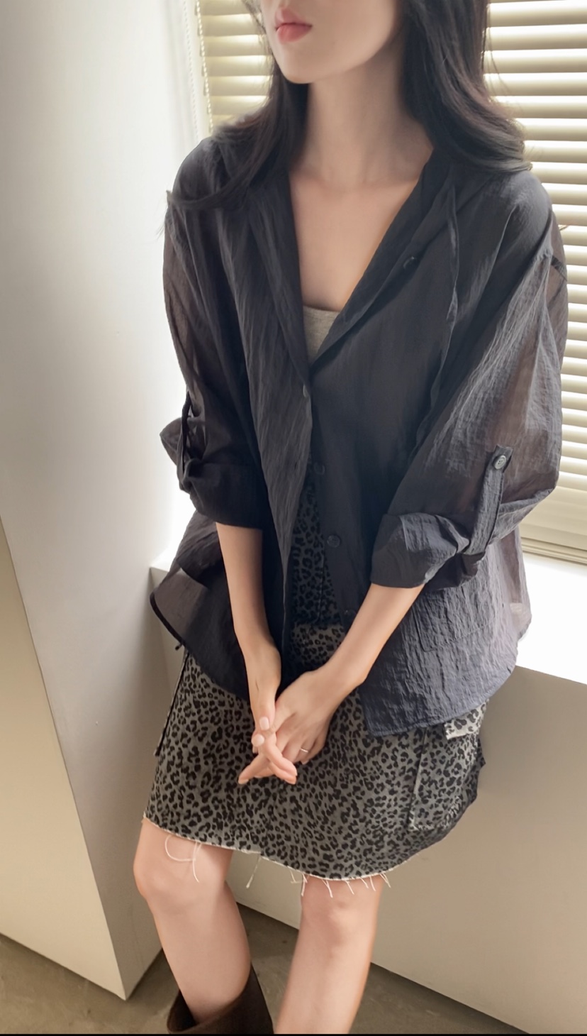 N BROWN東大門㊣實拍女士新款休閑熱賣25秋冬推薦襯衫蕾絲衫N BROWN襯衫/蕾絲衫