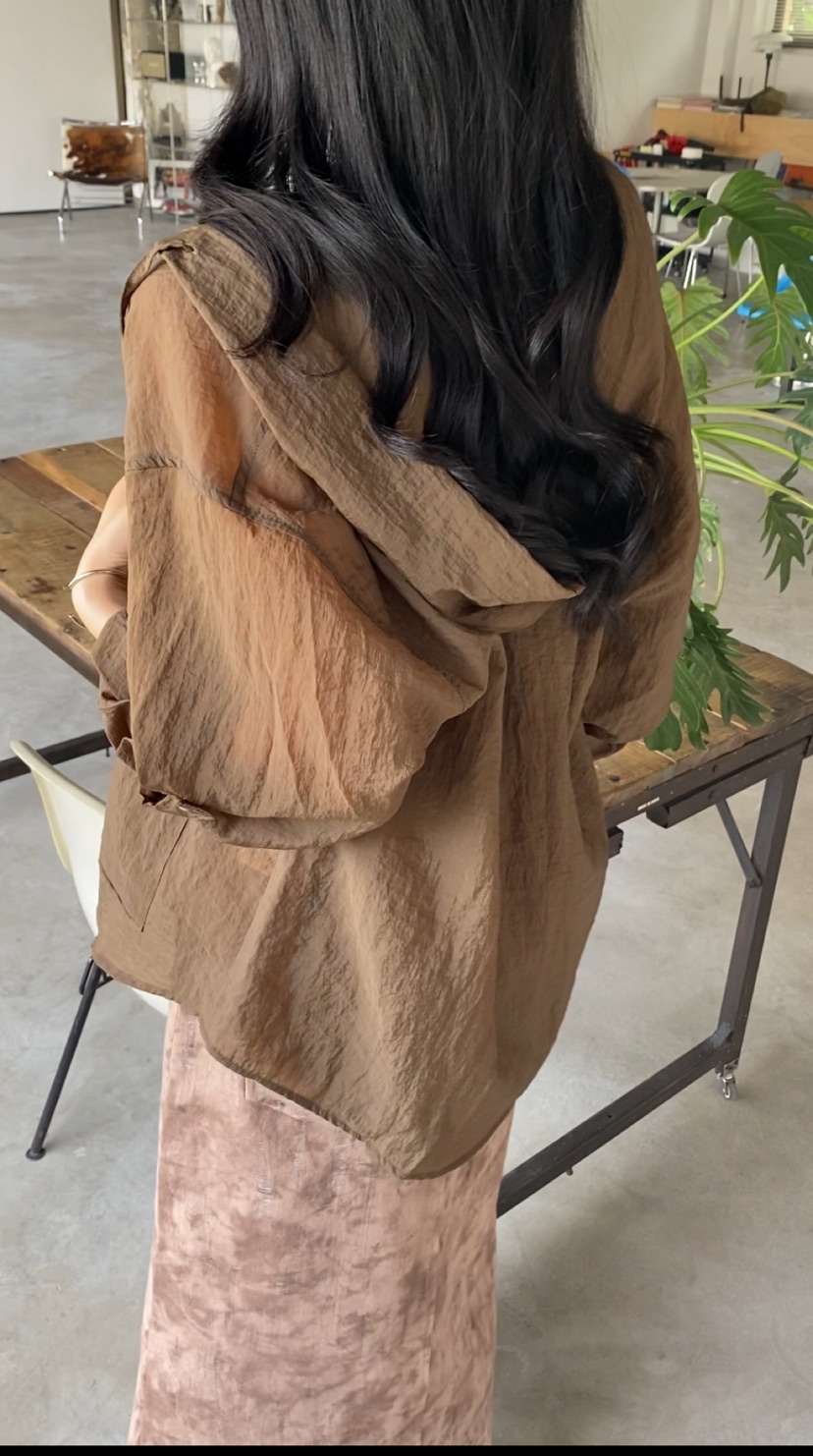 N BROWN東大門㊣實拍女士新款休閑熱賣25秋冬推薦襯衫蕾絲衫N BROWN襯衫/蕾絲衫