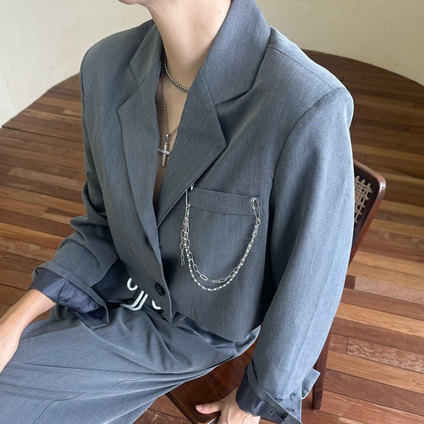 SOUIT東大門㊣實拍女士新品職業推薦真品熱賣休閑人氣時尚夾克SOUIT by mabel-L夾克