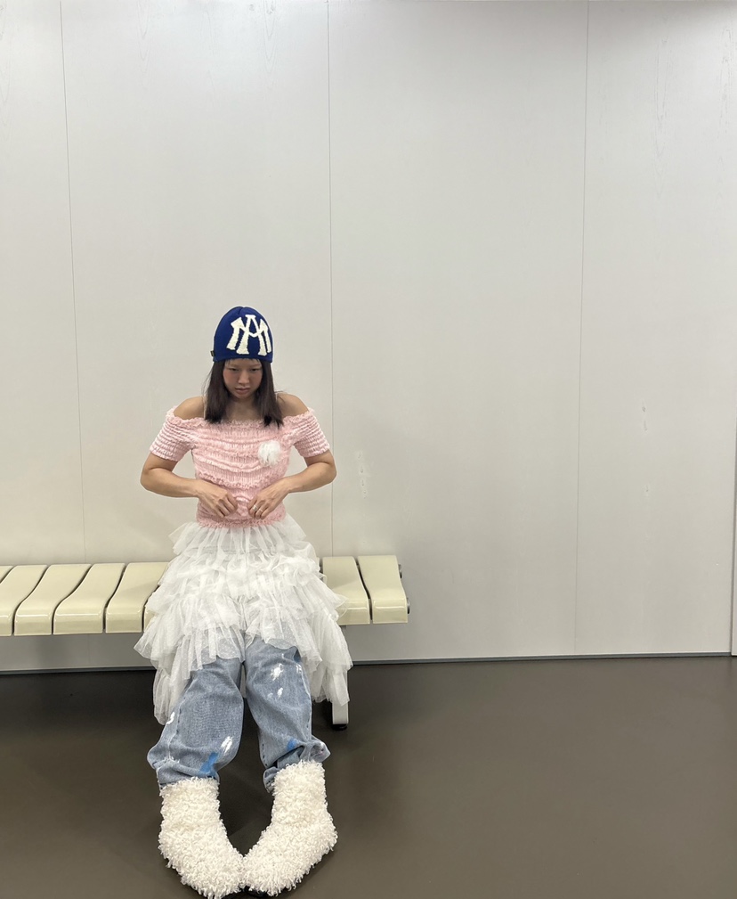 PLATFORM-L東大門㊣實拍女士新品25秋冬推薦襯衫蕾絲衫花朵PLATFORM襯衫/蕾絲衫