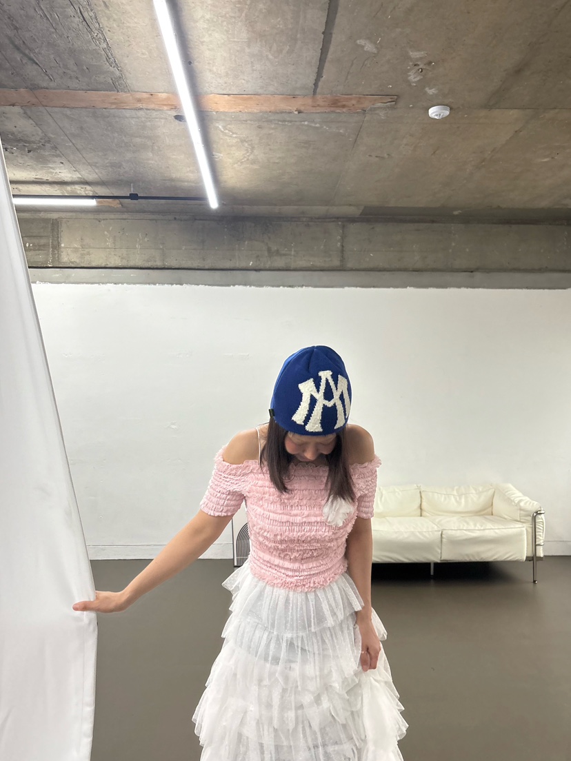 PLATFORM-L東大門㊣實拍女士新品25秋冬推薦襯衫蕾絲衫花朵PLATFORM襯衫/蕾絲衫