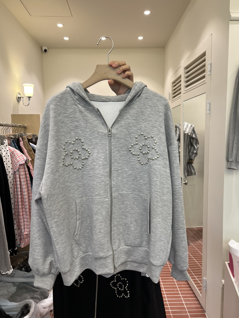 BE&amp;BE韓國代購㊣女士新品推薦熱賣職業時尚人氣夾克拉鏈BE&be夾克圖色2