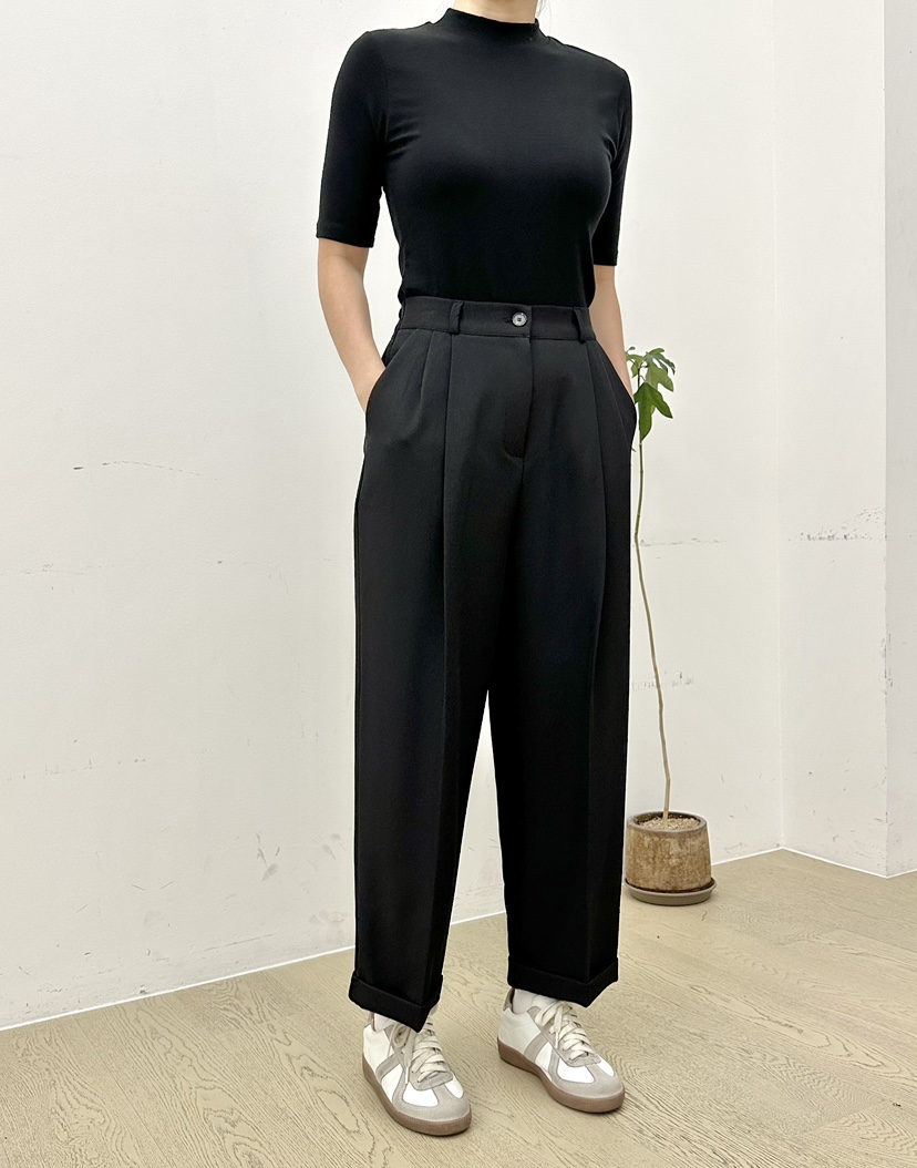 BUT東大門㊣實拍女裝新款人氣25秋冬休閑真品時尚正裝褲西褲button正裝褲/西褲