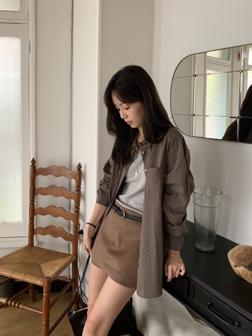 BAKING POWDER韓國代購㊣女裝新品時尚休閑熱賣襯衫蕾絲衫BAKING POWDER襯衫/蕾絲衫