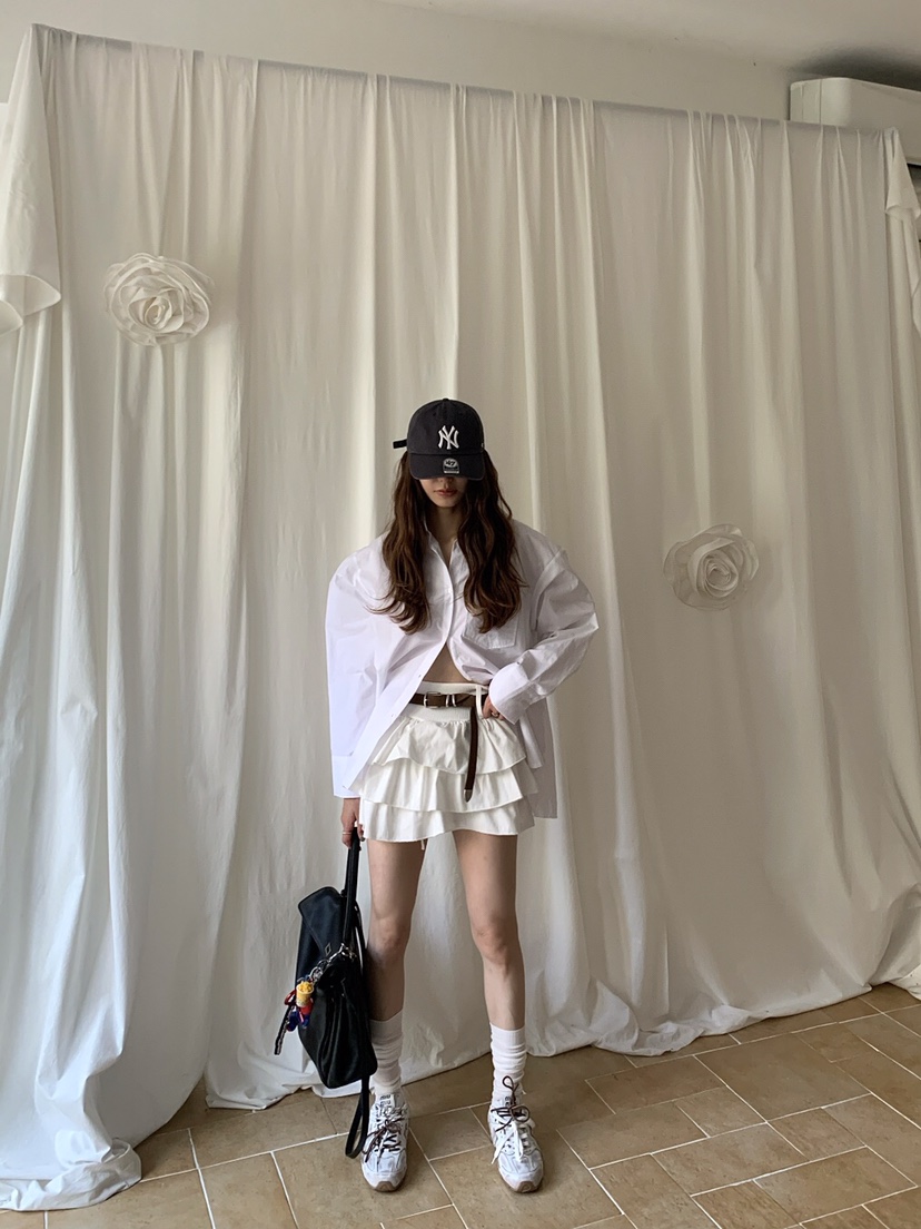 VERANDA東大門㊣代購女士新品人氣熱賣真品時尚短裙不含腰帶VERANDA短裙