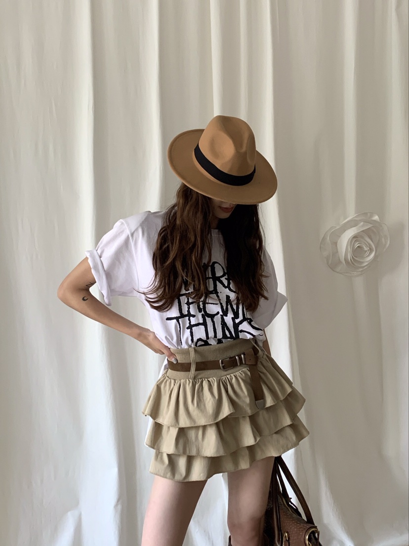 VERANDA東大門㊣代購女士新品人氣熱賣真品時尚短裙不含腰帶VERANDA短裙