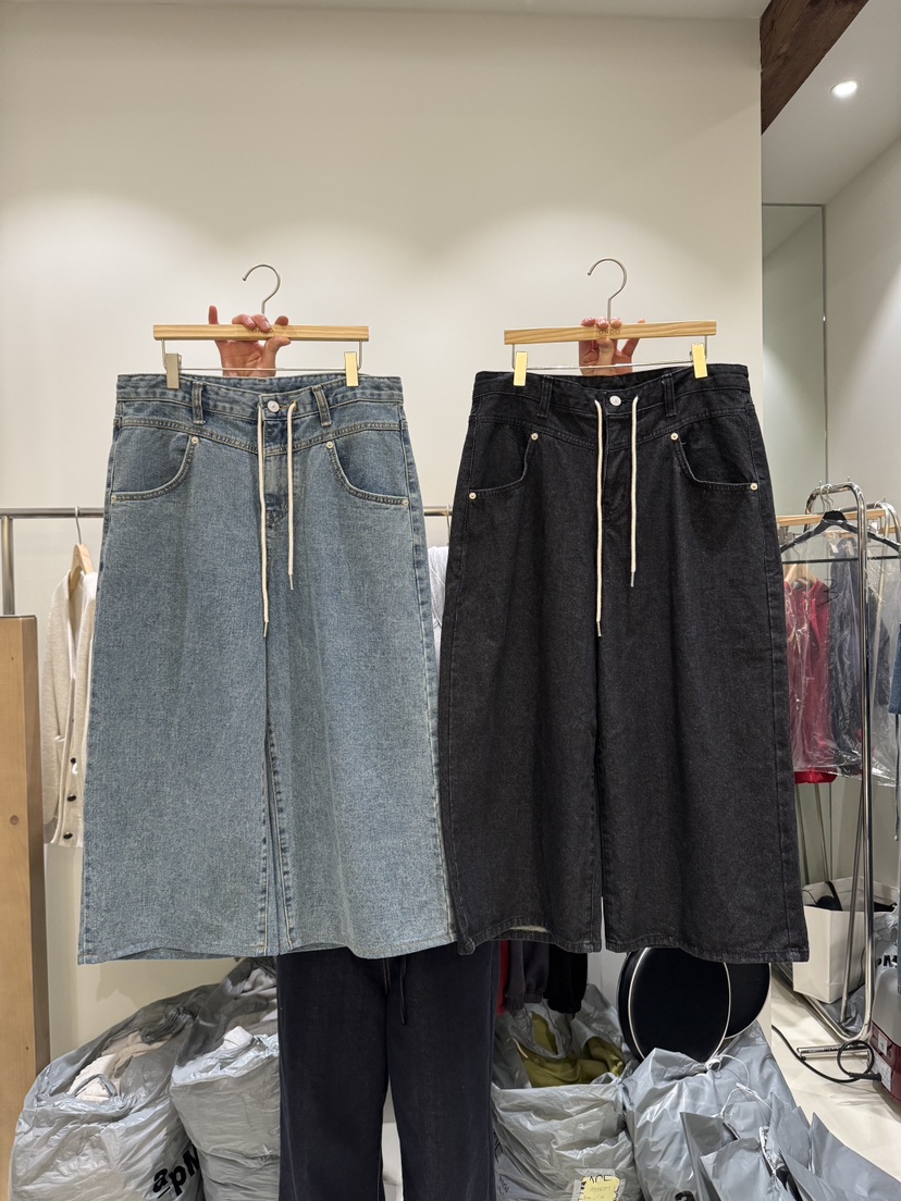 ONDO-P韓國直郵㊣女裝新品休閑職業推薦25秋冬熱賣時尚牛仔褲ONDO-P牛仔褲