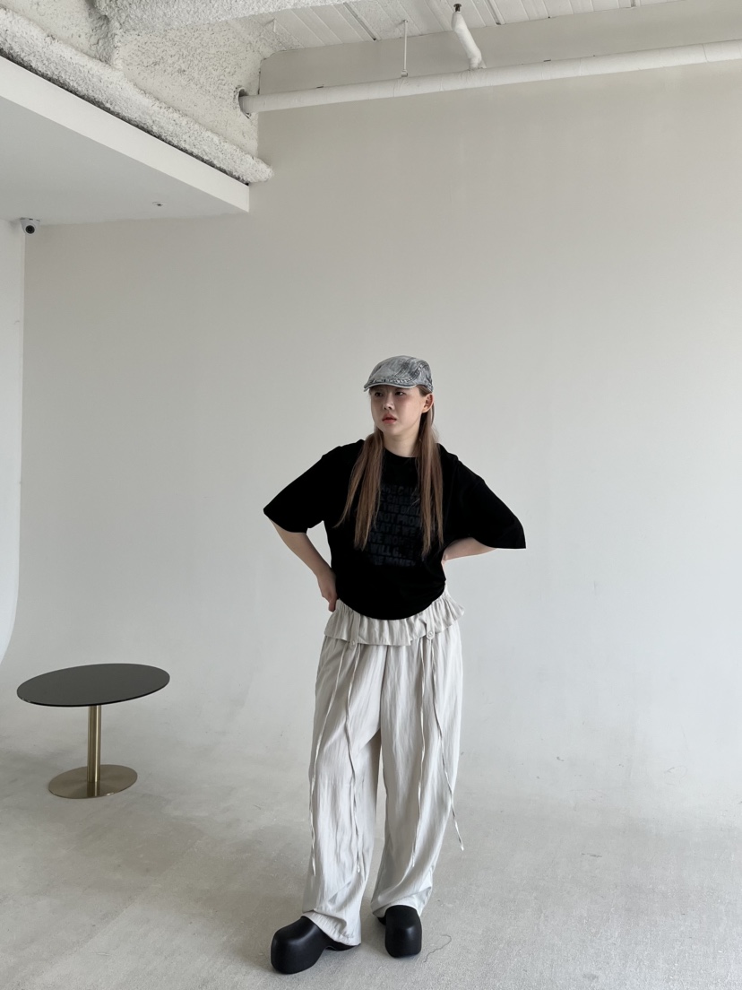 LUMEN-P韓國代購㊣女士新品熱賣職業25秋冬人氣真品休閑褲LUMEN-P休閑褲