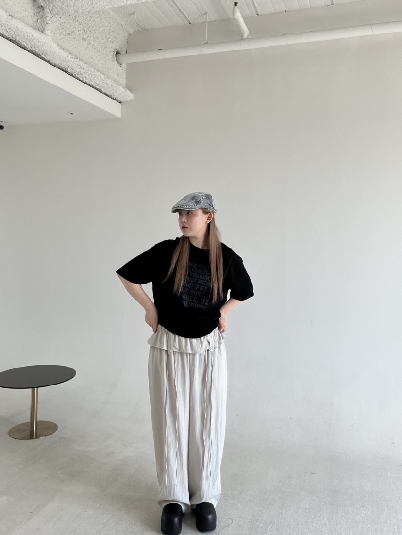 LUMEN-P韓國代購㊣女士新品熱賣職業25秋冬人氣真品休閑褲LUMEN-P休閑褲