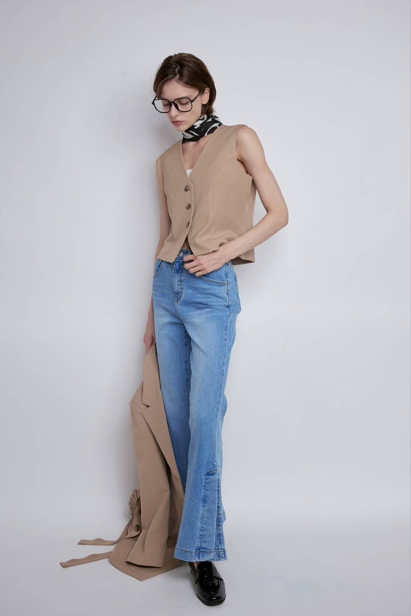 GENTLE B/LOVENTINA東大門㊣代購女裝新品人氣25秋冬馬甲GENTLE B/LOVENTINA馬甲