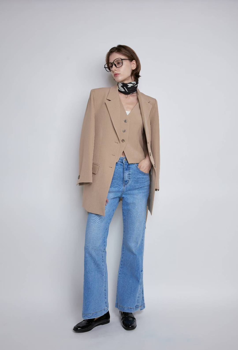 GENTLE B/LOVENTINA東大門㊣代購女裝新品人氣25秋冬馬甲GENTLE B/LOVENTINA馬甲